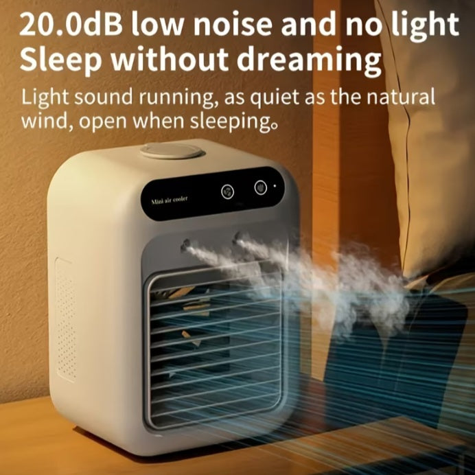 Portable all in one cooling fan